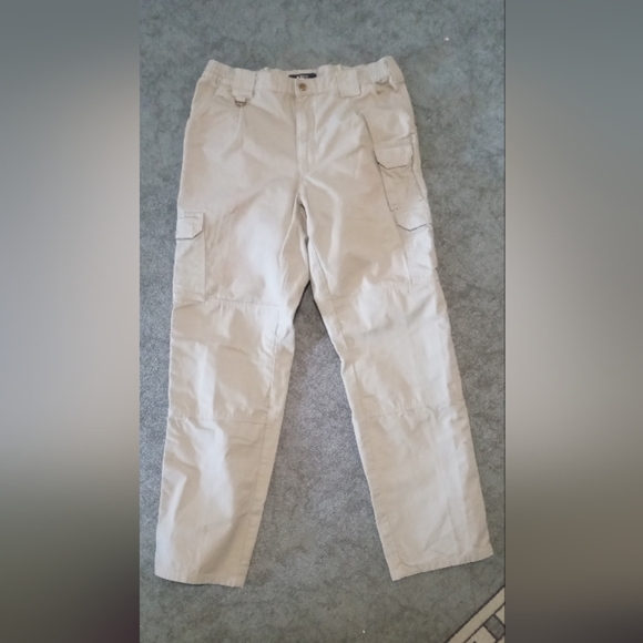 5.11 Tactical Tan Cargo Pants Rugged Design - Picture 1 of 8
